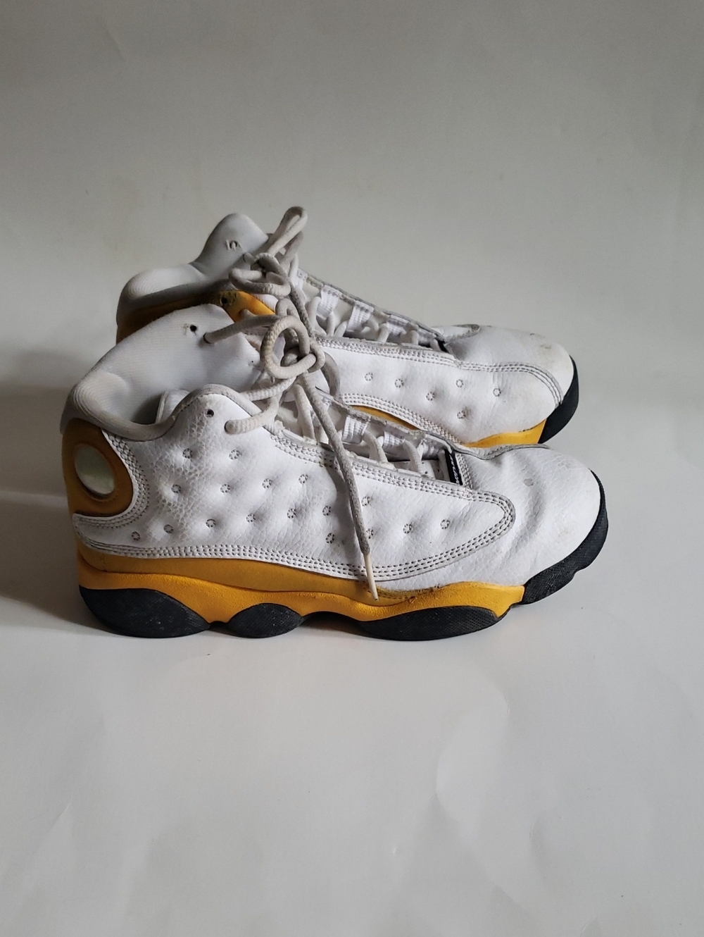 Nike Air Jordan 13 Retro Del Sol White Yellow Youth 3Y DJ3005-167